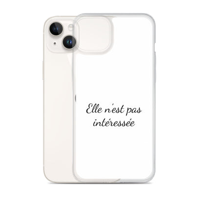 Coque iPhone Elle n'est pas intéressée Sedurro