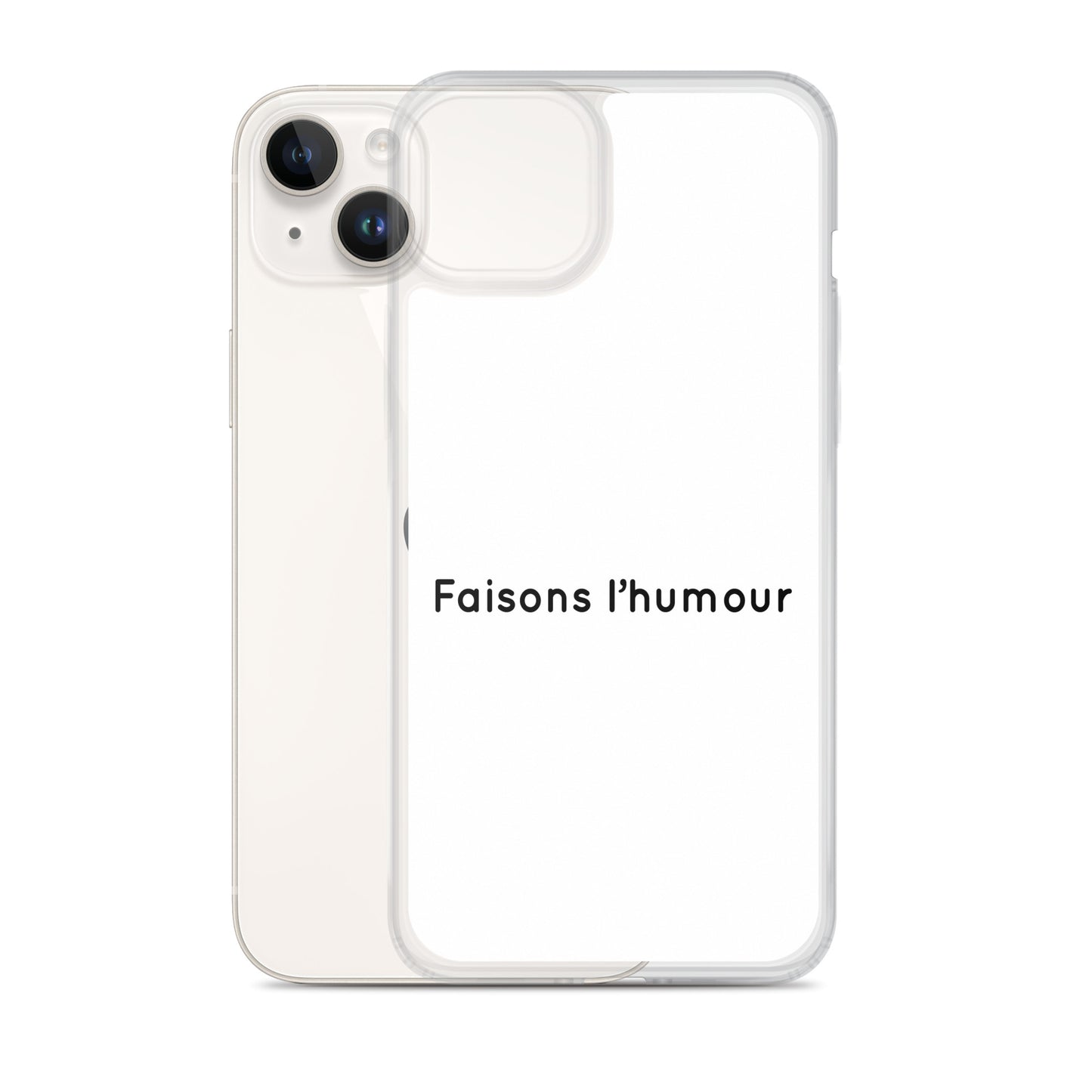 Coque iPhone Faisons l'humour Sedurro