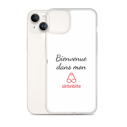 Coque iPhone Bienvenue dans mon airbnbite - Sedurro