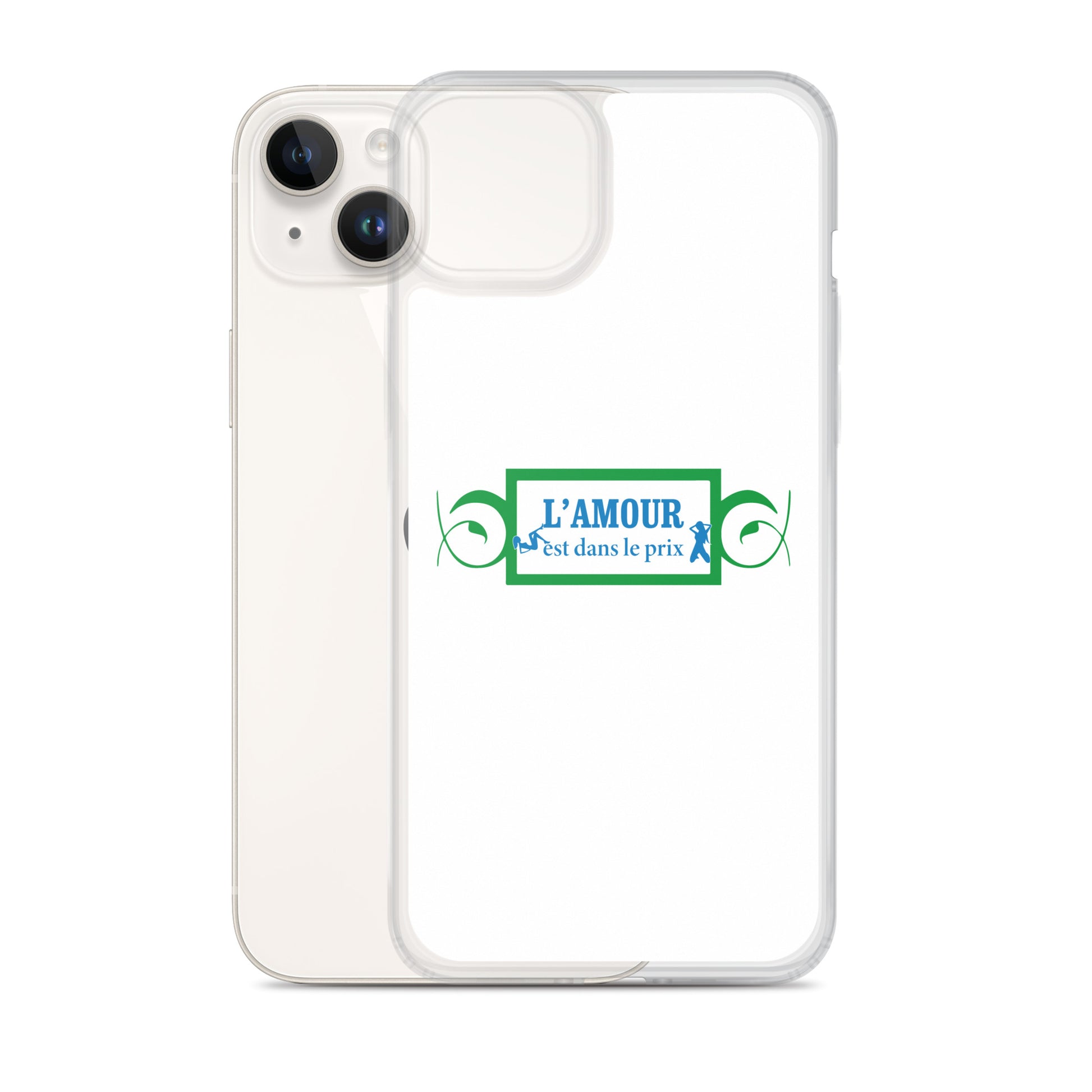 Coque iPhone L'amour est dans le prix - Sedurro