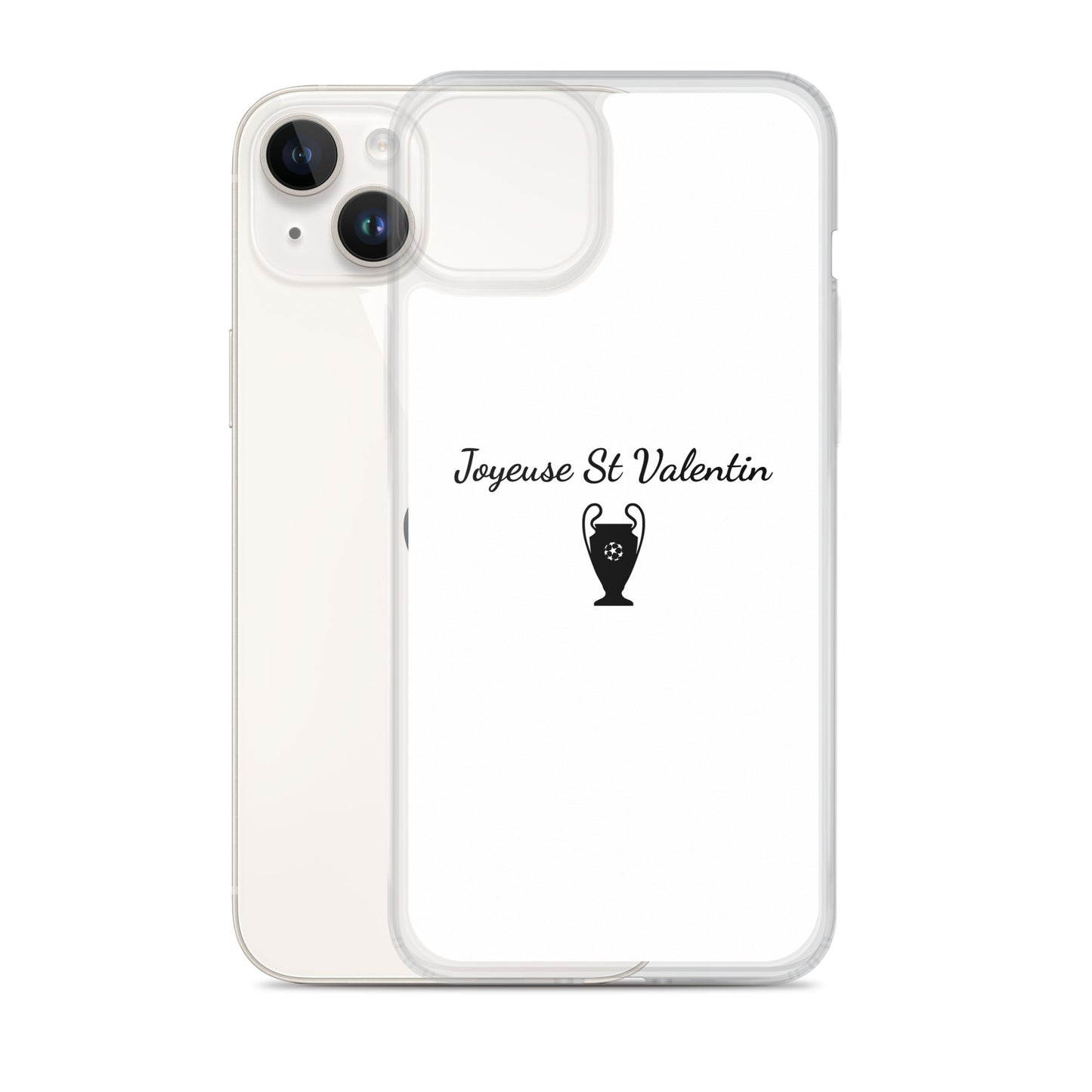 Coque iPhone Joyeuse Saint Valentin Ligue des Champions - Sedurro