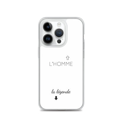 Coque iPhone L'homme et la légende - Sedurro