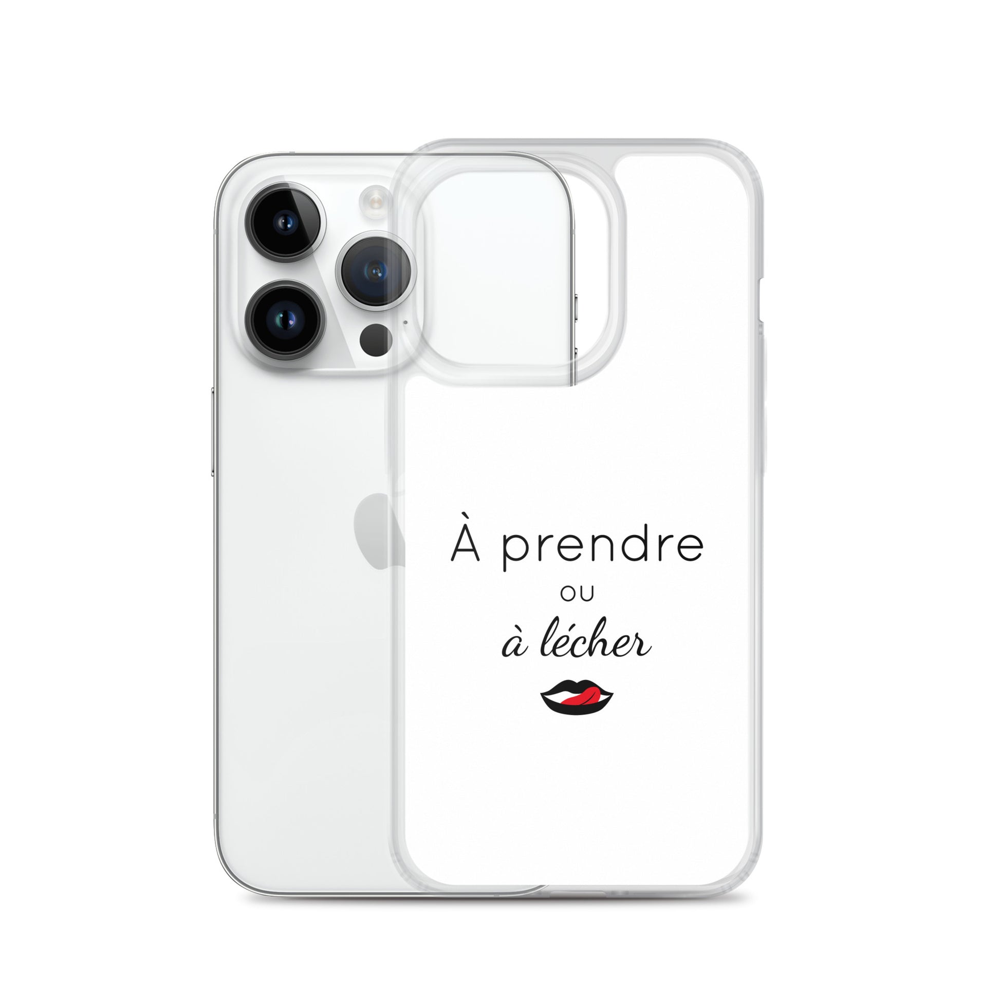 Coque iPhone À prendre ou à lécher - Sedurro