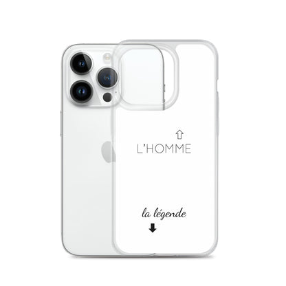 Coque iPhone L'homme et la légende - Sedurro