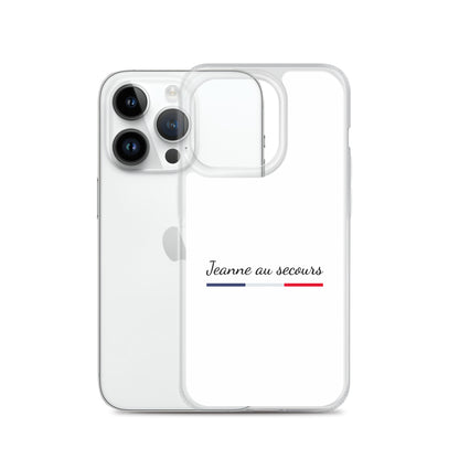 Coque iPhone Jeanne au secours - Sedurro