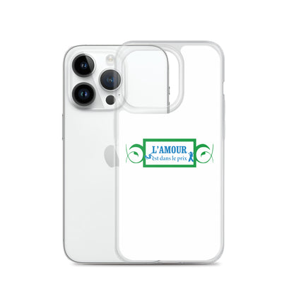 Coque iPhone L'amour est dans le prix - Sedurro