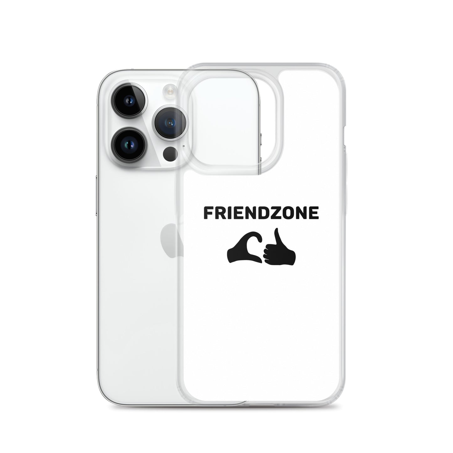 Coque iPhone Friendzone cœur pouce - Sedurro