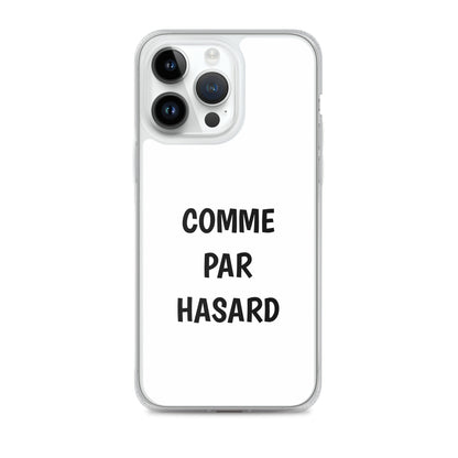 Coque iPhone Comme par hasard - Sedurro