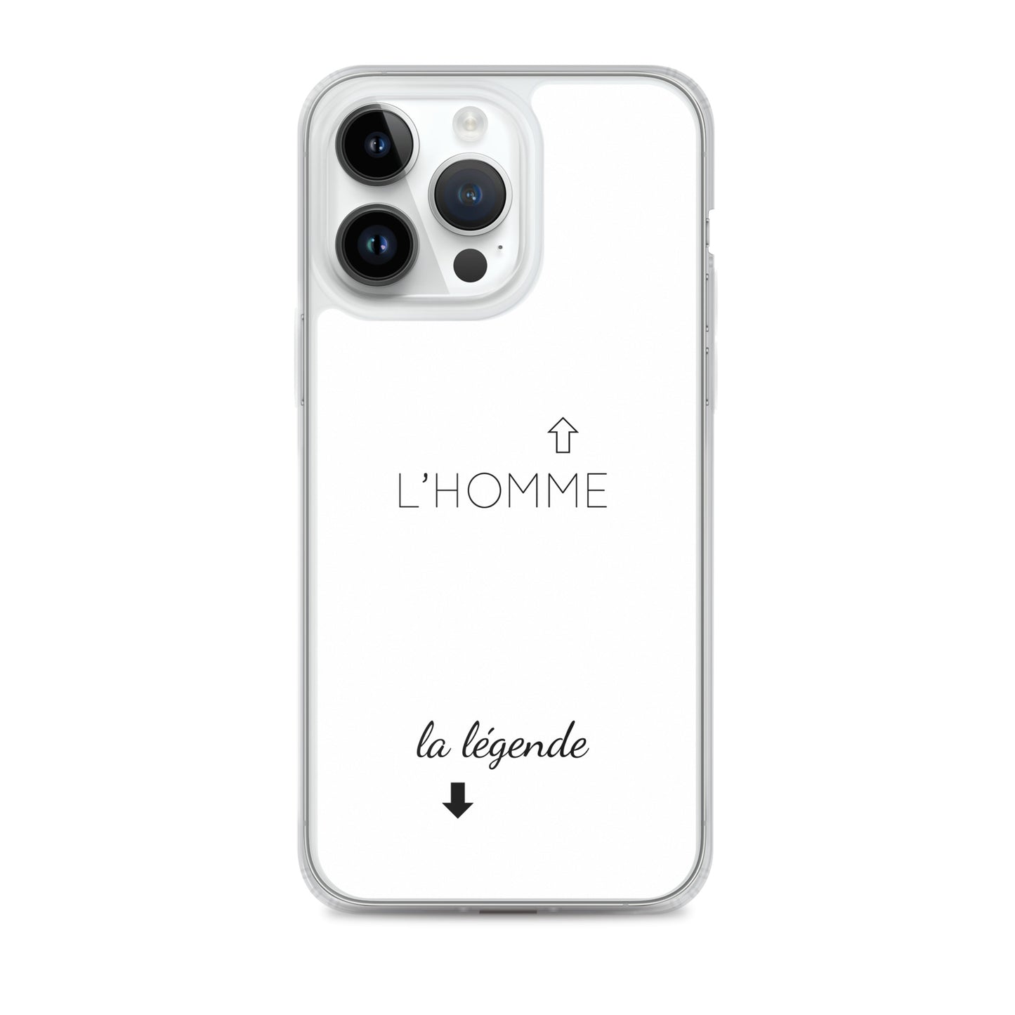 Coque iPhone L'homme et la légende - Sedurro