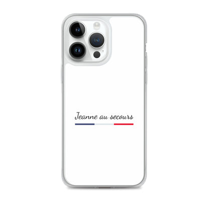 Coque iPhone Jeanne au secours - Sedurro