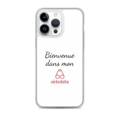 Coque iPhone Bienvenue dans mon airbnbite - Sedurro