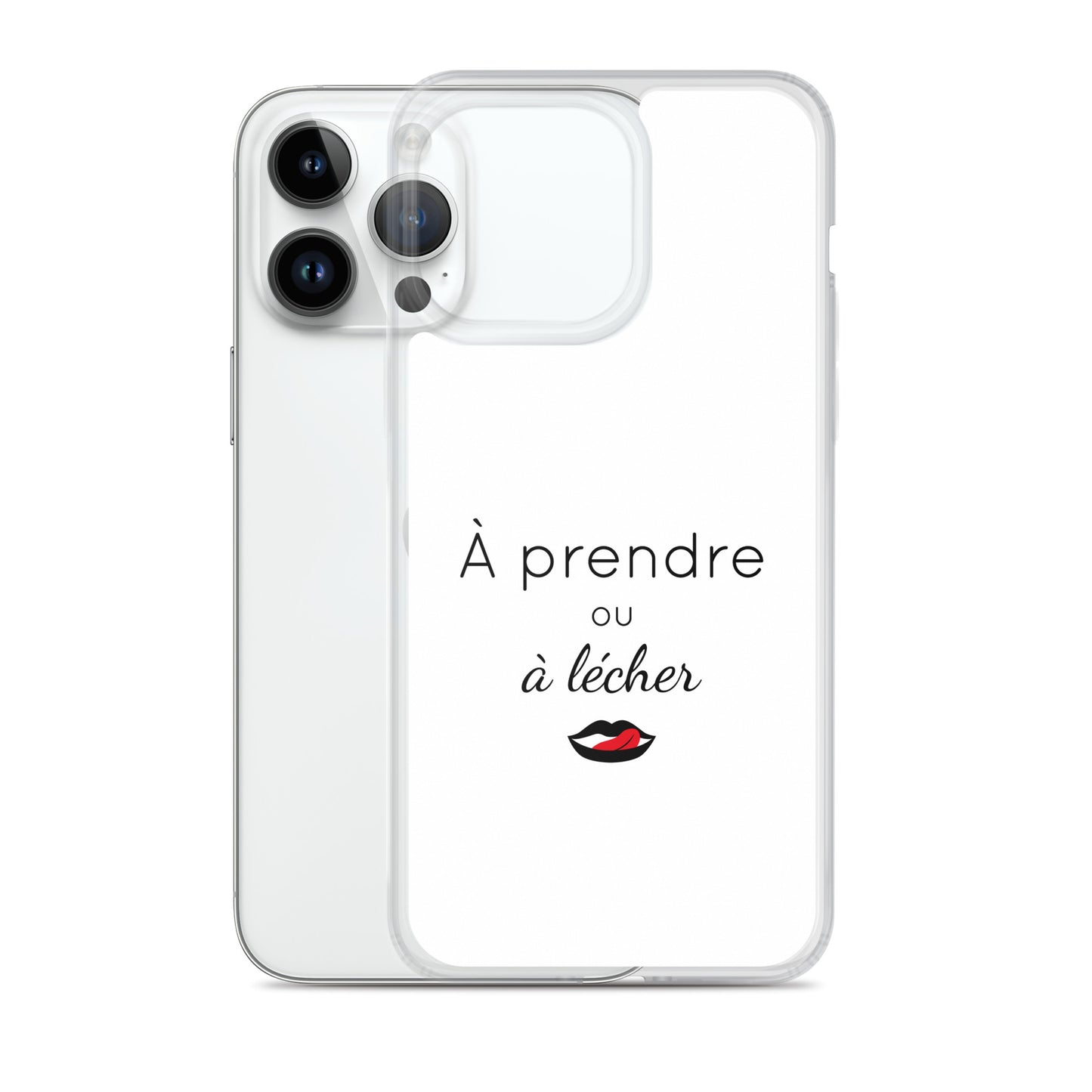 Coque iPhone À prendre ou à lécher - Sedurro