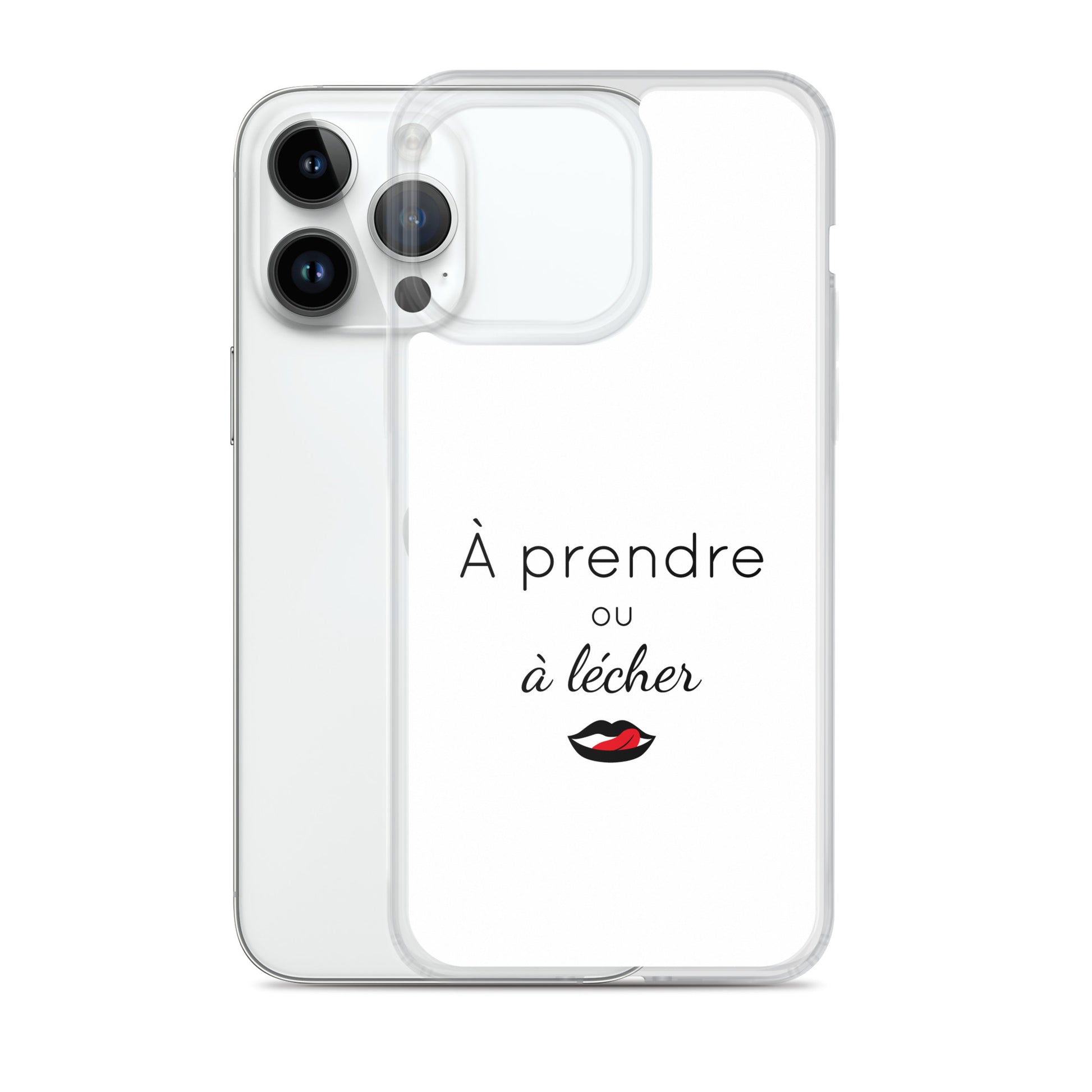 Coque iPhone À prendre ou à lécher - Sedurro