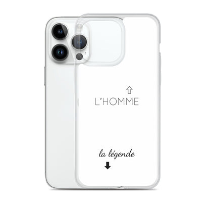 Coque iPhone L'homme et la légende - Sedurro