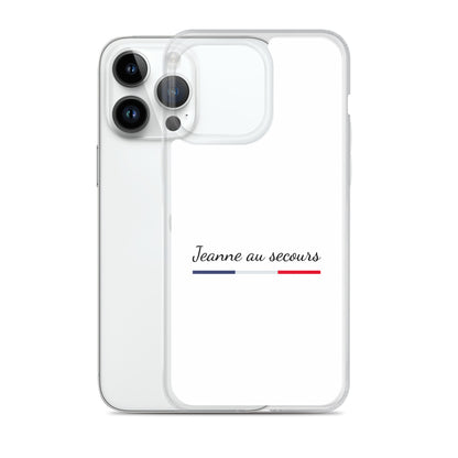 Coque iPhone Jeanne au secours - Sedurro