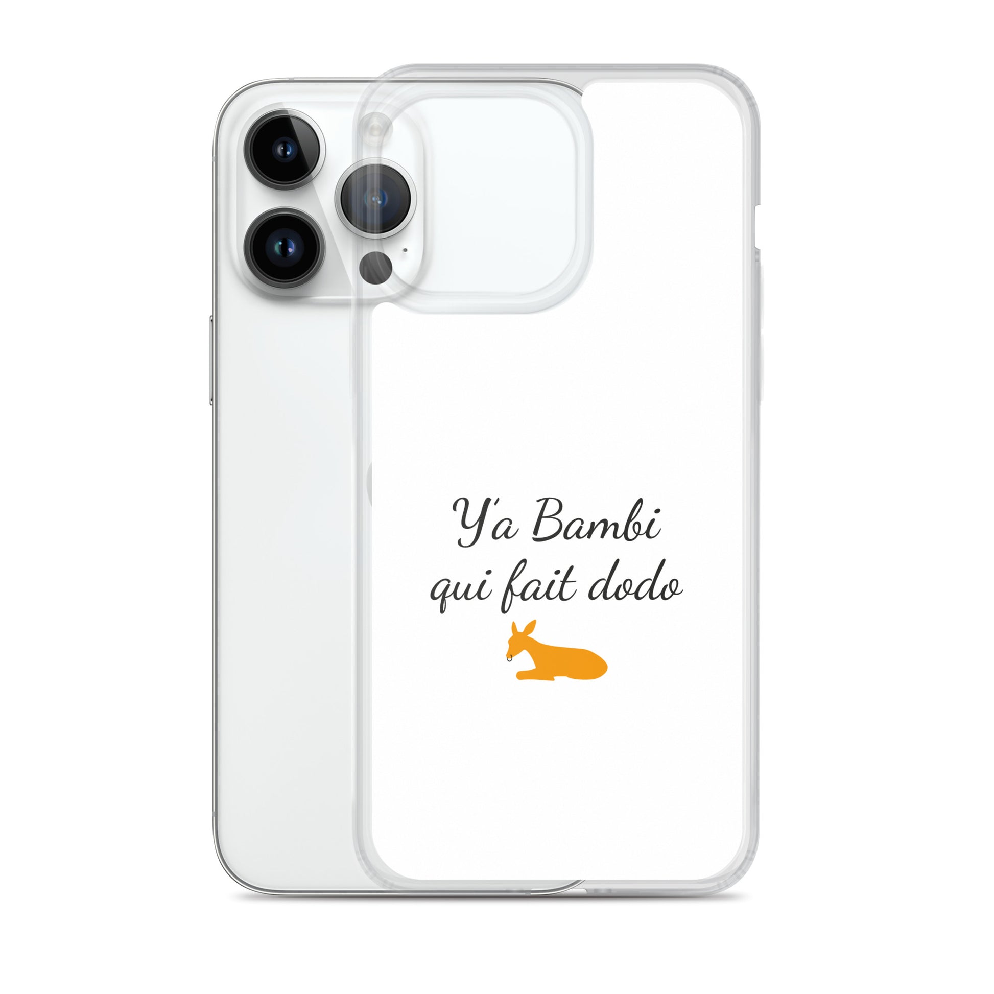 Coque iPhone Y'a bambi qui fait dodo - Sedurro