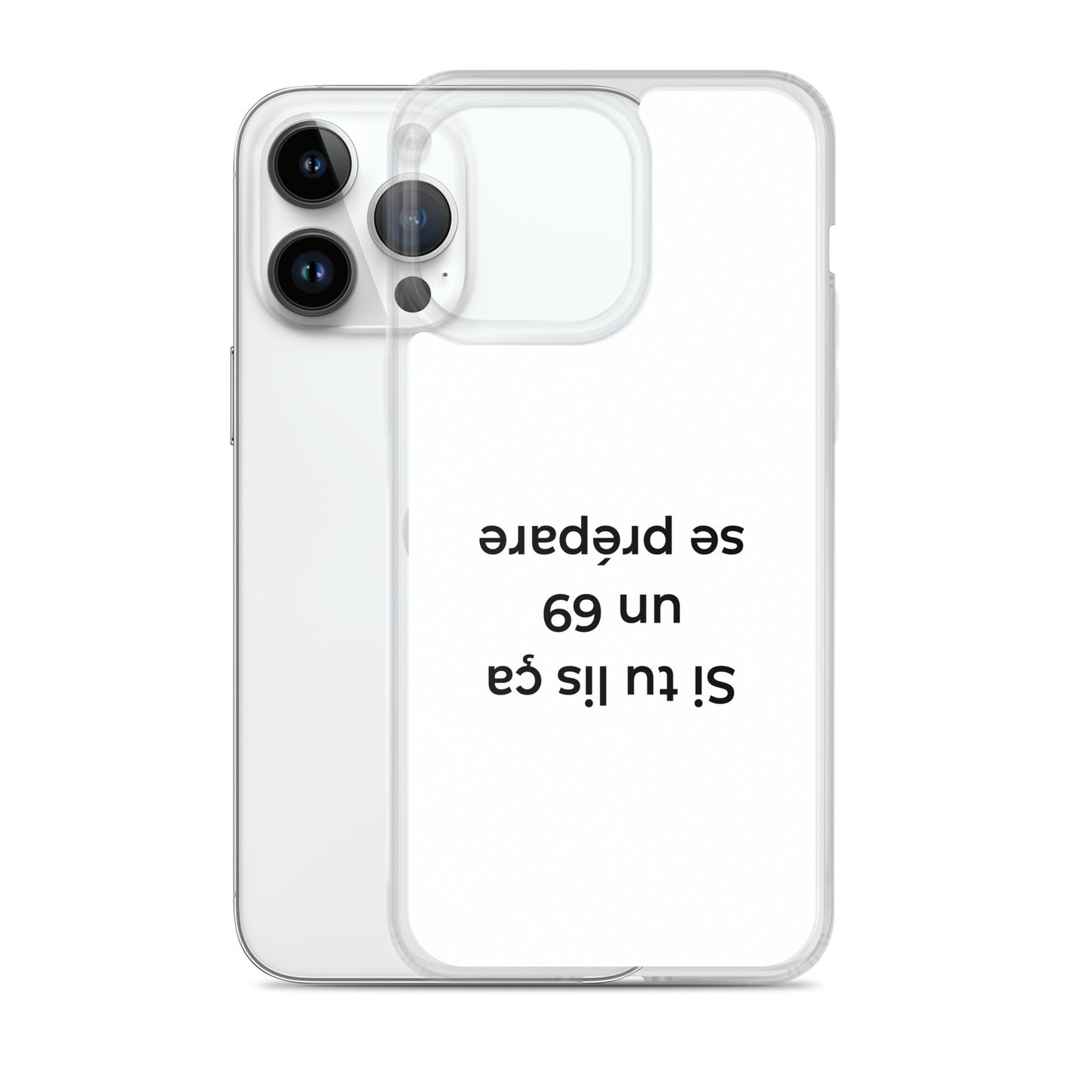 Coque iPhone Si tu lis ça un 69 se prépare - Sedurro