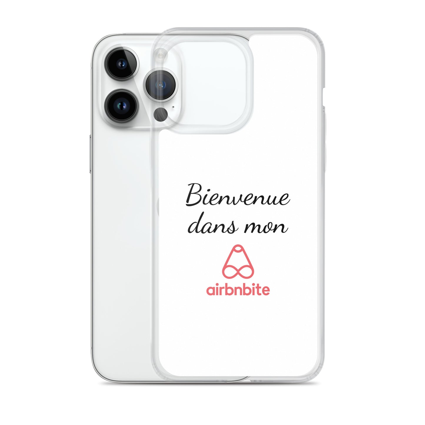 Coque iPhone Bienvenue dans mon airbnbite - Sedurro