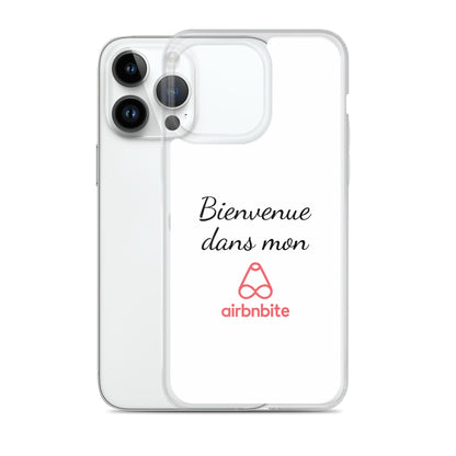 Coque iPhone Bienvenue dans mon airbnbite - Sedurro