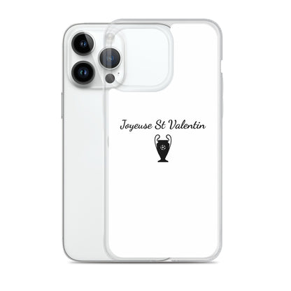 Coque iPhone Joyeuse Saint Valentin Ligue des Champions - Sedurro