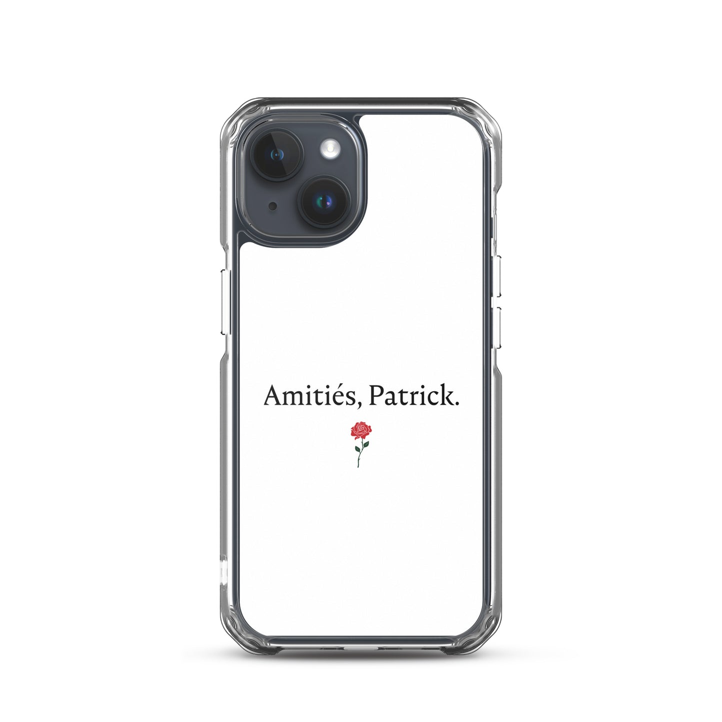 Coque iPhone Amitiés Patrick Sedurro