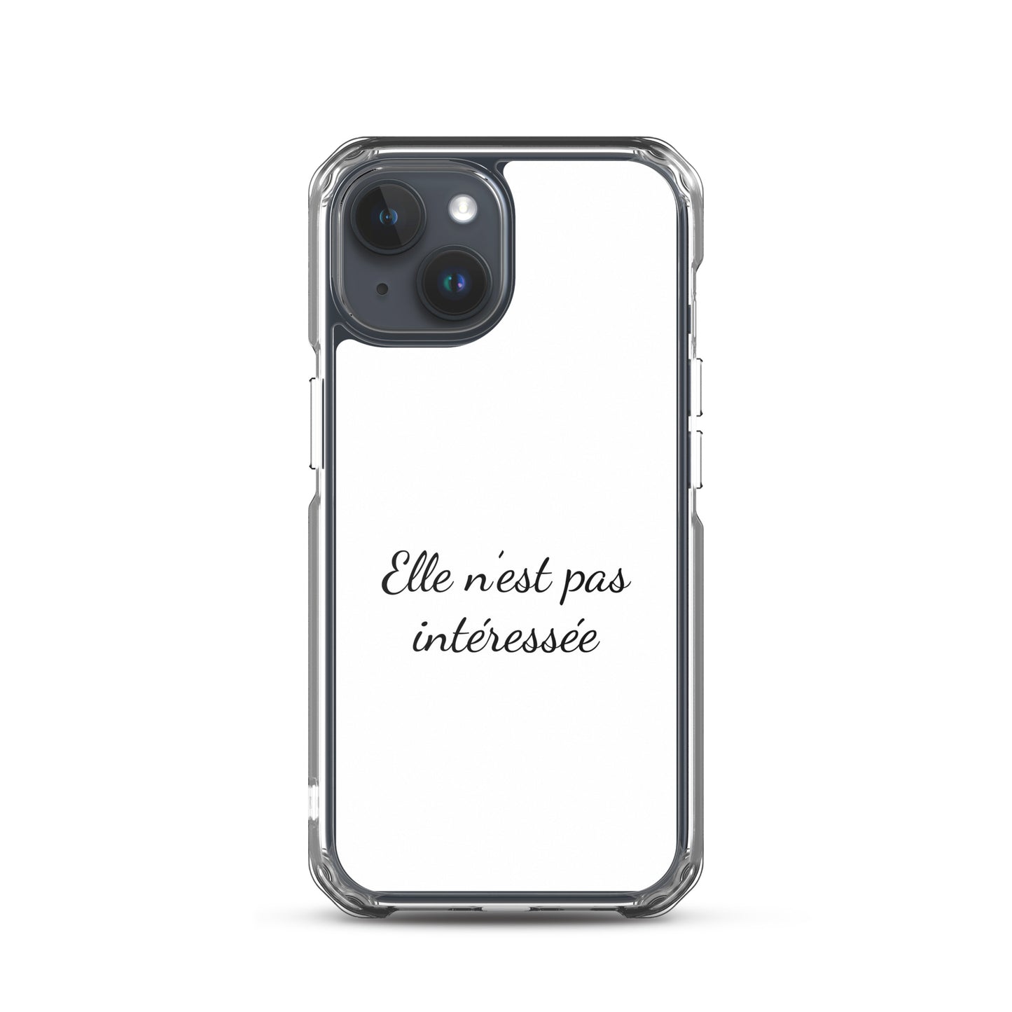 Coque iPhone Elle n'est pas intéressée Sedurro