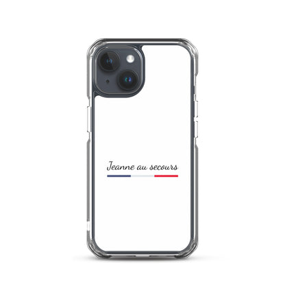 Coque iPhone Jeanne au secours - Sedurro