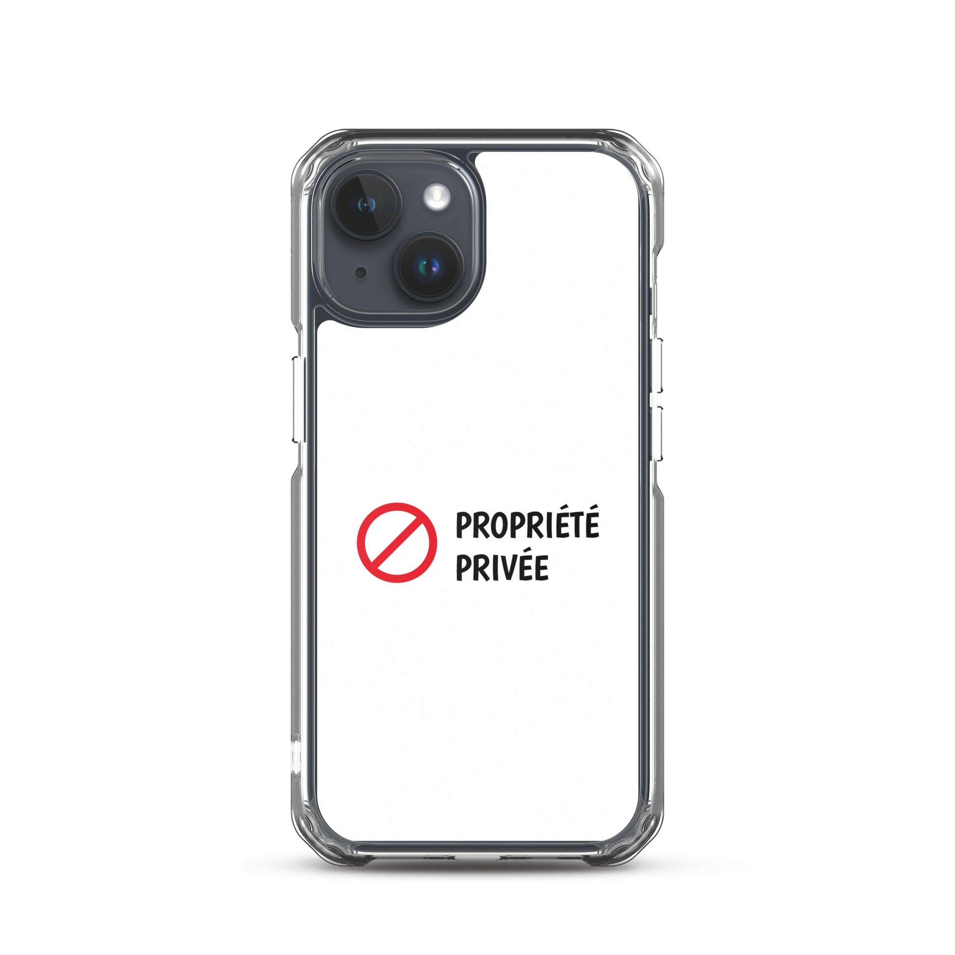 Coque iPhone Propriété privée - Sedurro