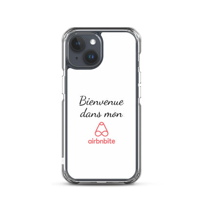 Coque iPhone Bienvenue dans mon airbnbite - Sedurro