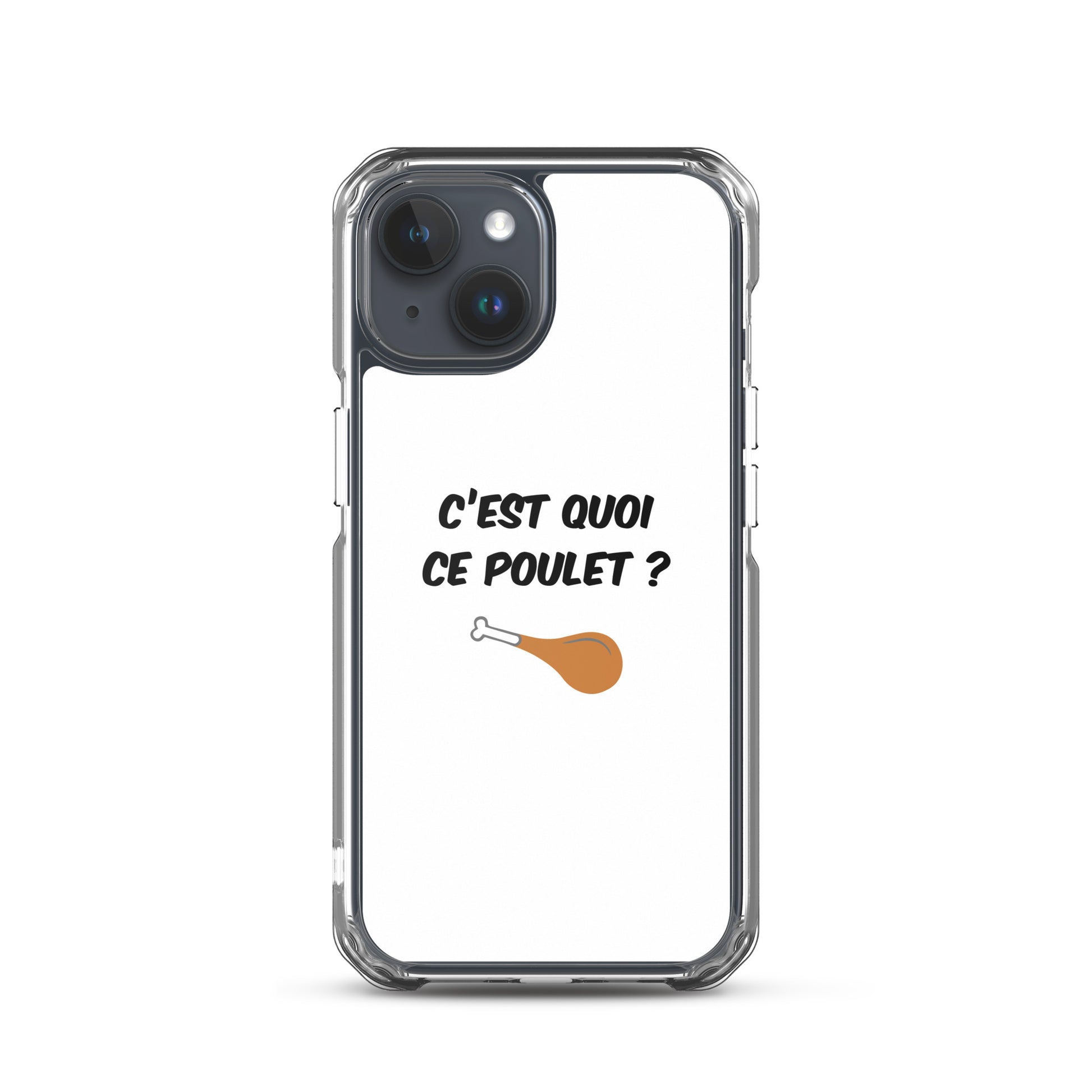 Coque iPhone C'est quoi ce poulet - Sedurro