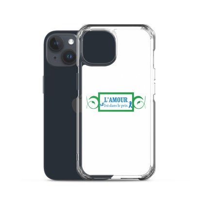 Coque iPhone L'amour est dans le prix - Sedurro