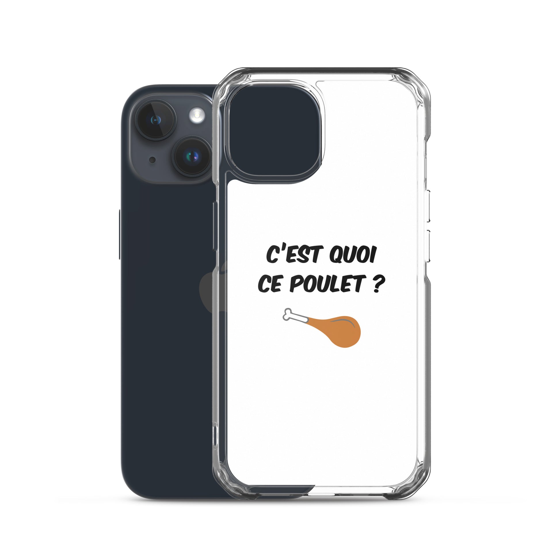 Coque iPhone C'est quoi ce poulet - Sedurro