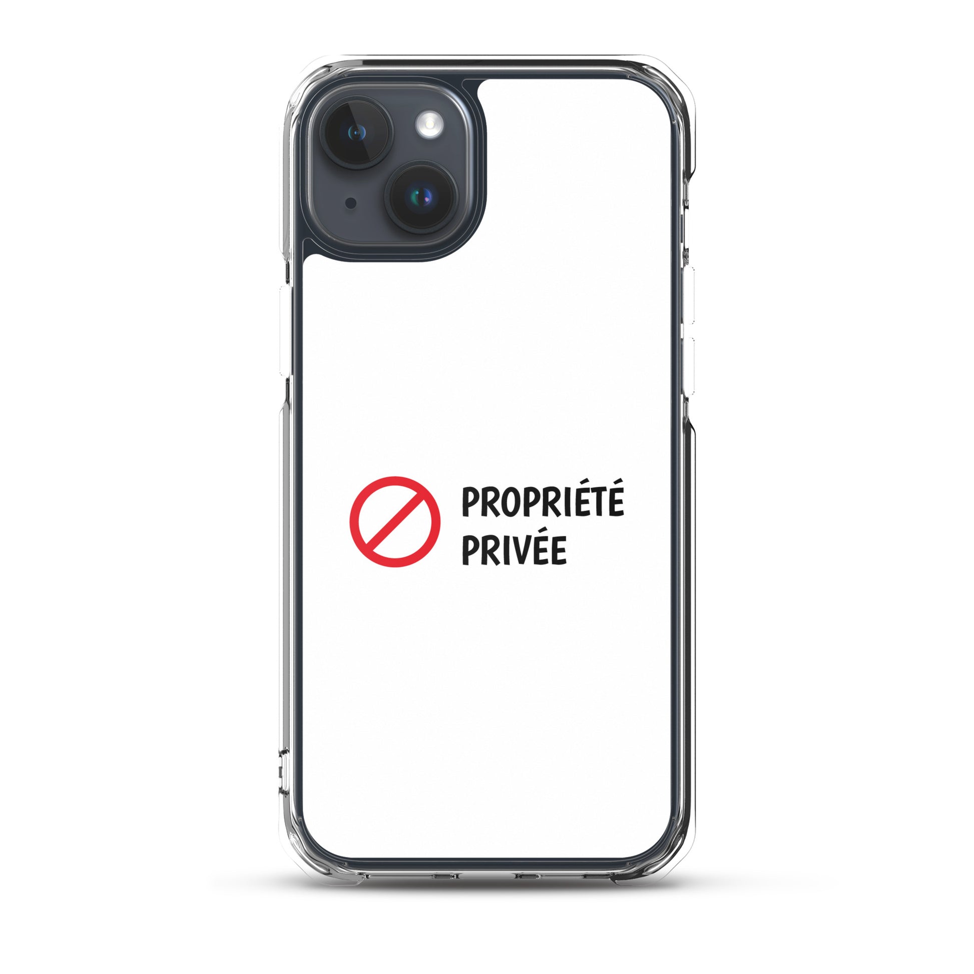 Coque iPhone Propriété privée - Sedurro