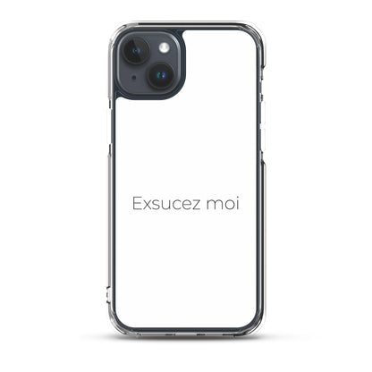 Coque iPhone Exsucez moi - Sedurro