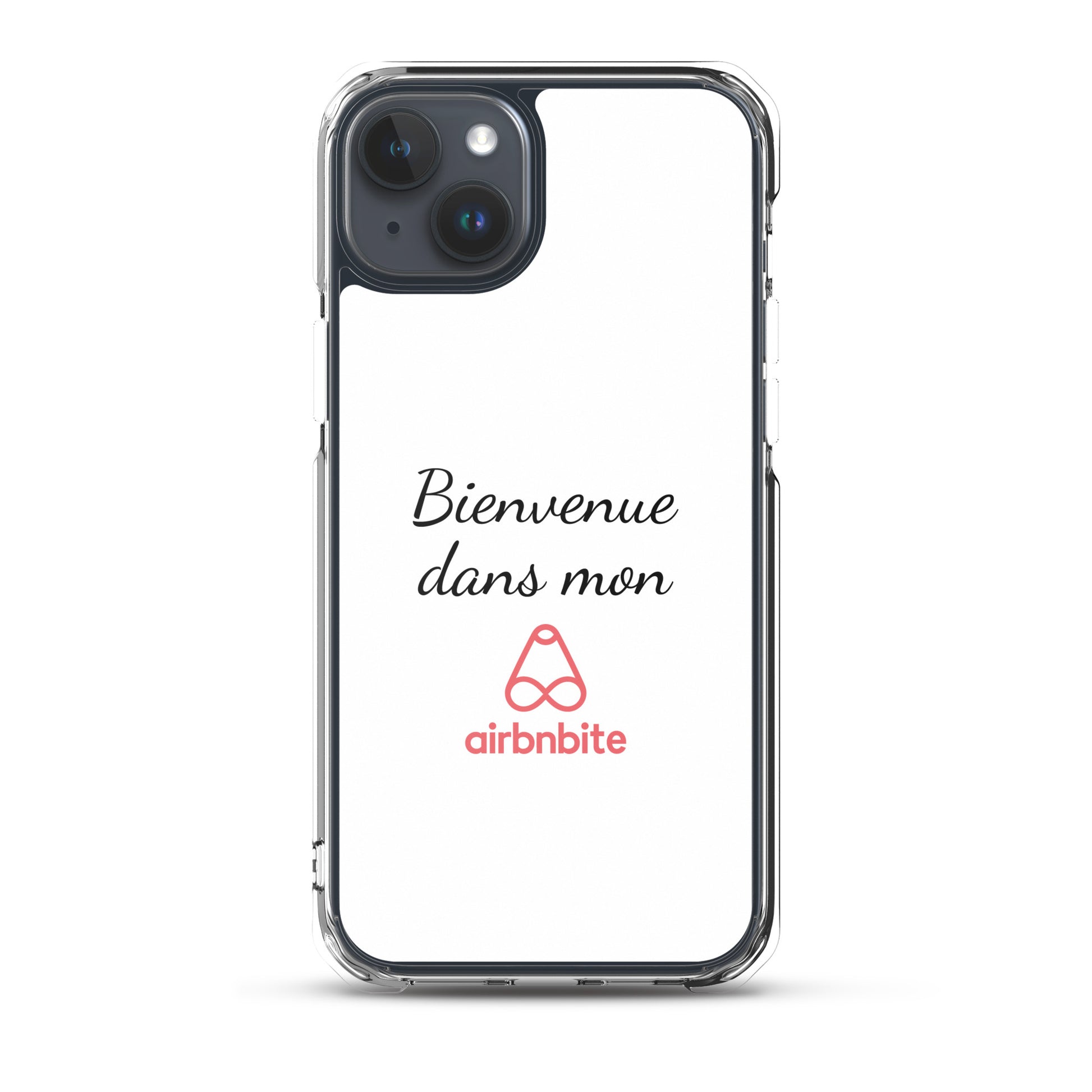 Coque iPhone Bienvenue dans mon airbnbite - Sedurro