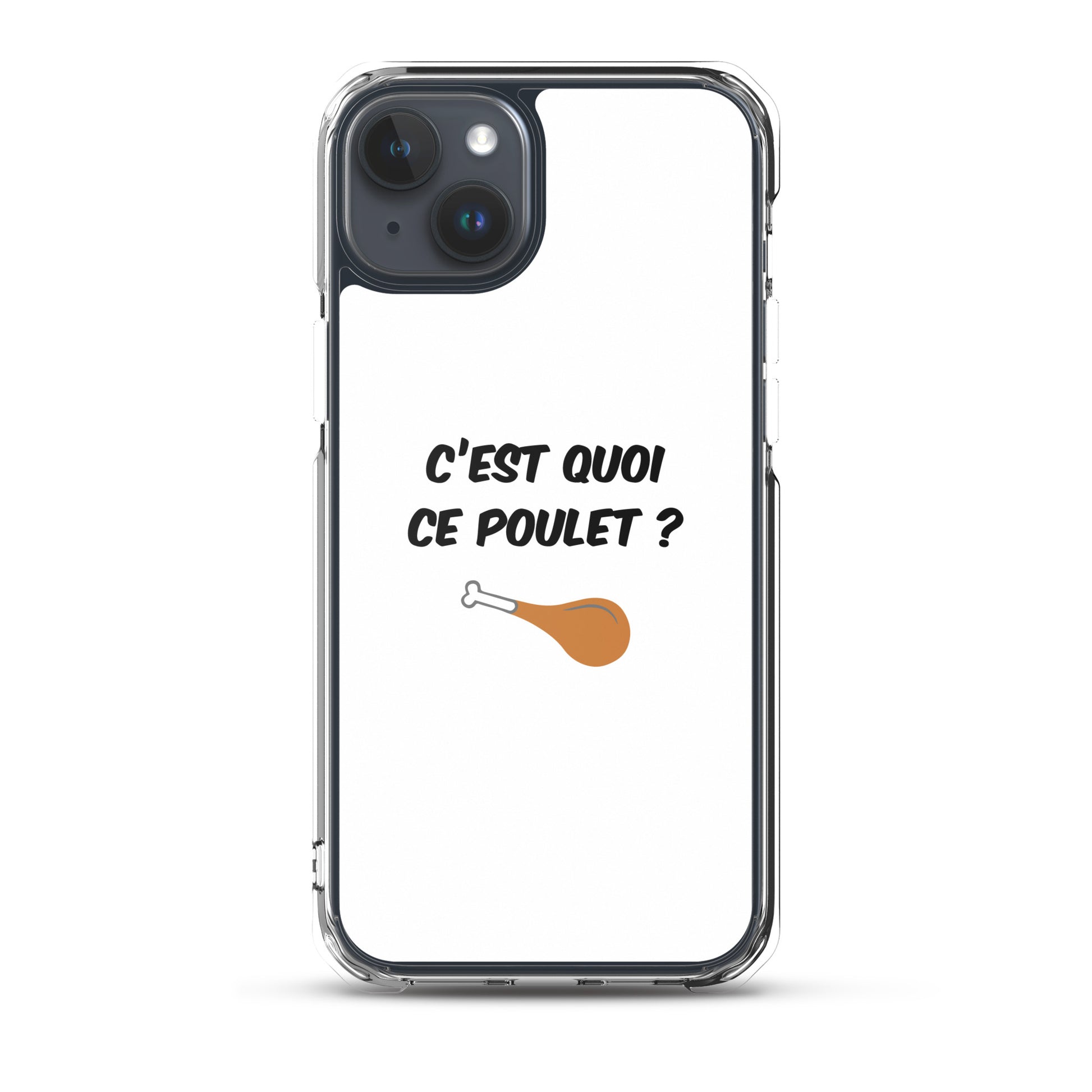 Coque iPhone C'est quoi ce poulet - Sedurro