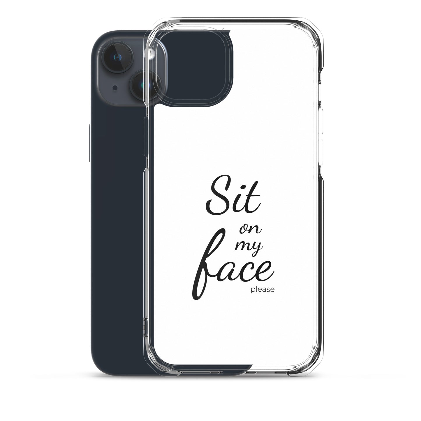 Coque iPhone Sit on my face please - Sedurro