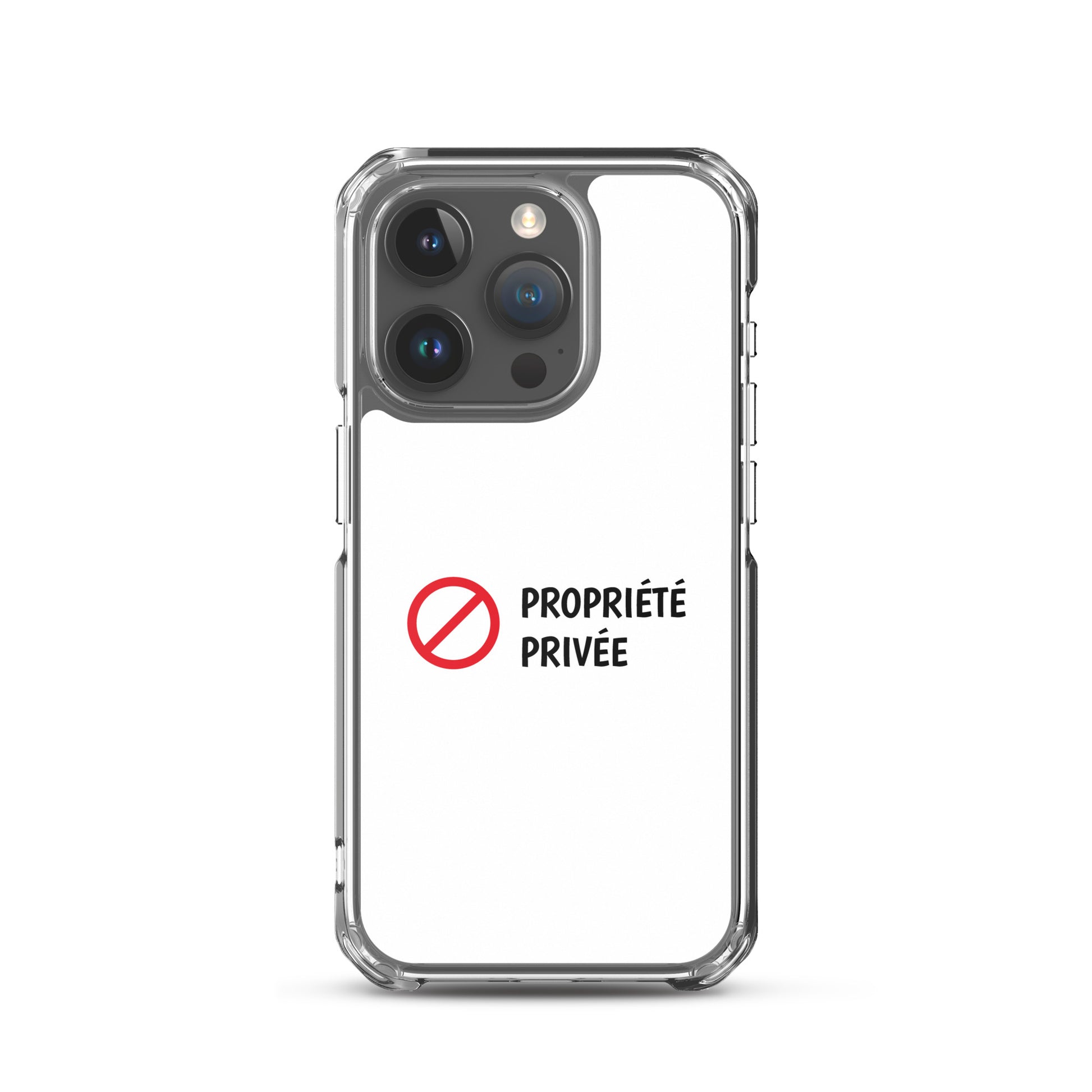 Coque iPhone Propriété privée - Sedurro