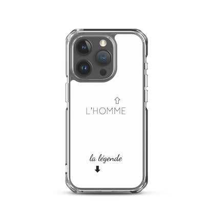 Coque iPhone L'homme et la légende - Sedurro