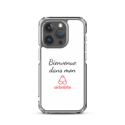 Coque iPhone Bienvenue dans mon airbnbite - Sedurro