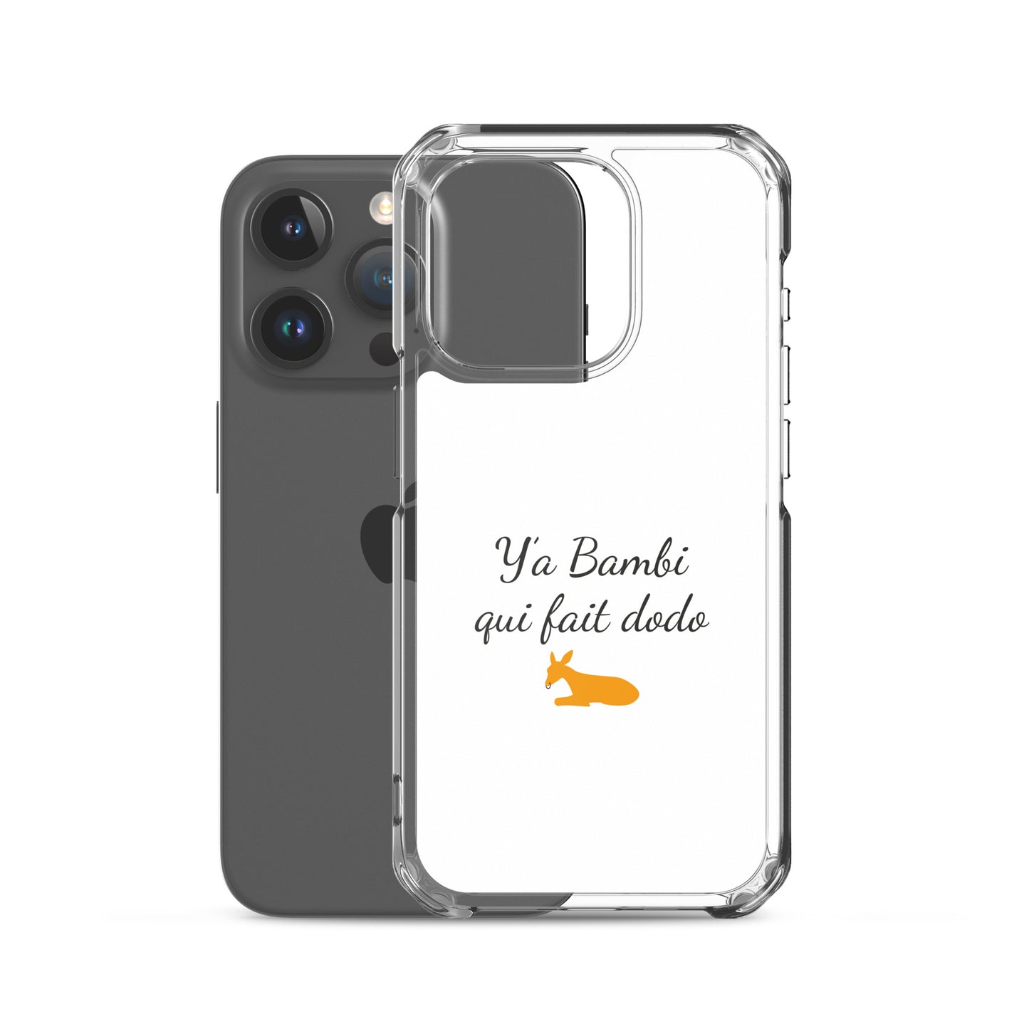 Coque iPhone Y'a bambi qui fait dodo - Sedurro