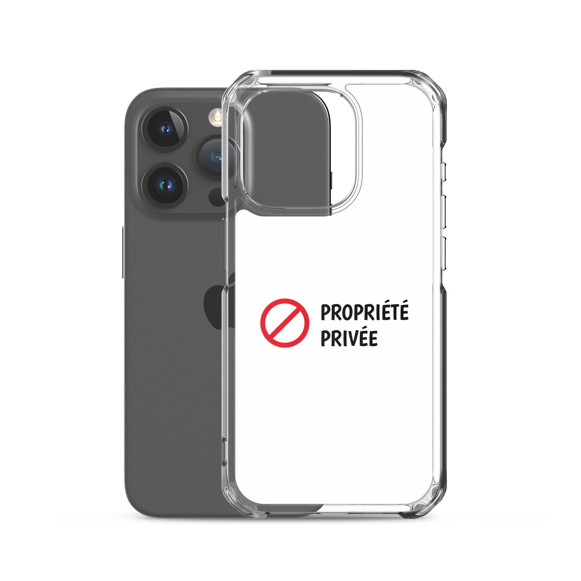 Coque iPhone Propriété privée - Sedurro