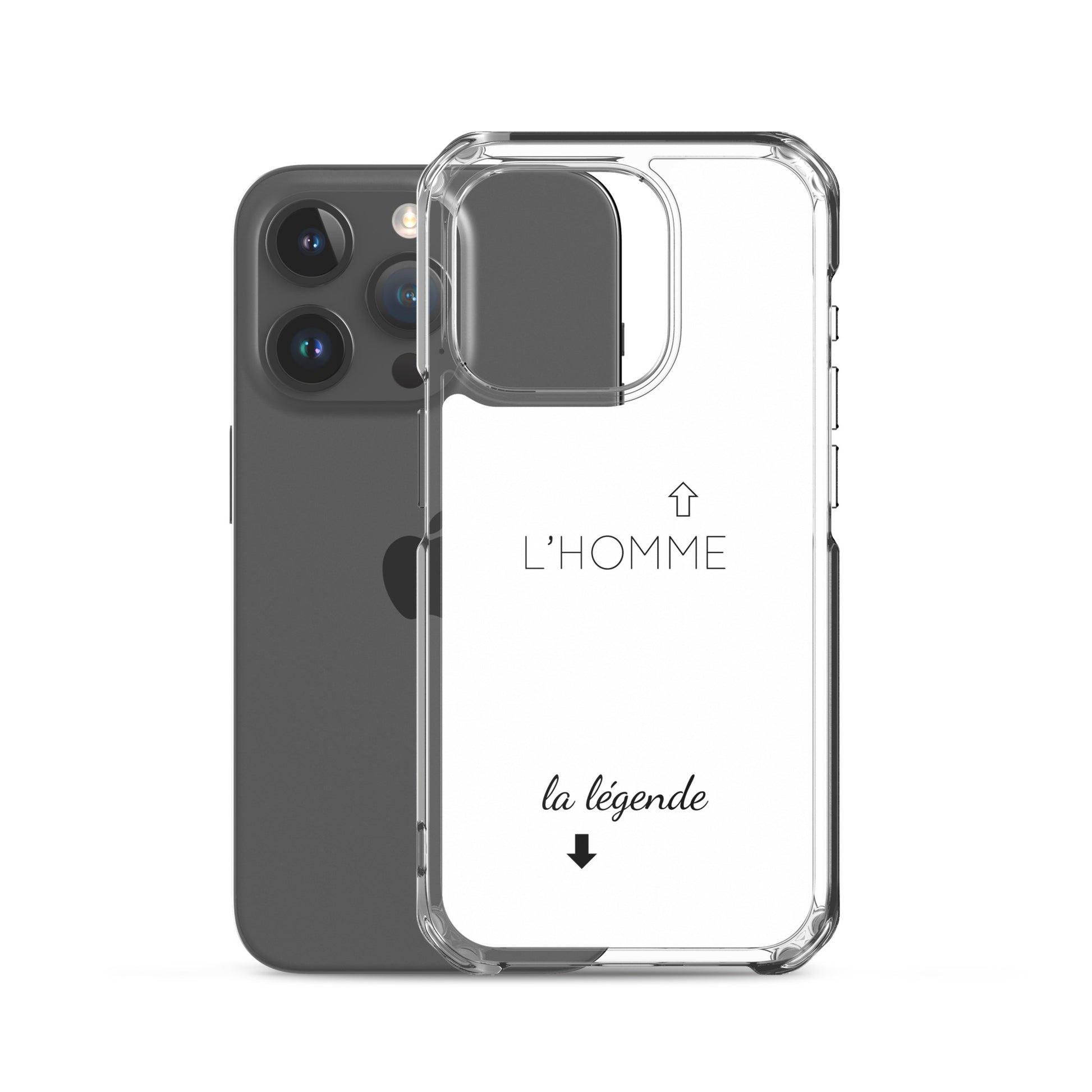 Coque iPhone L'homme et la légende - Sedurro