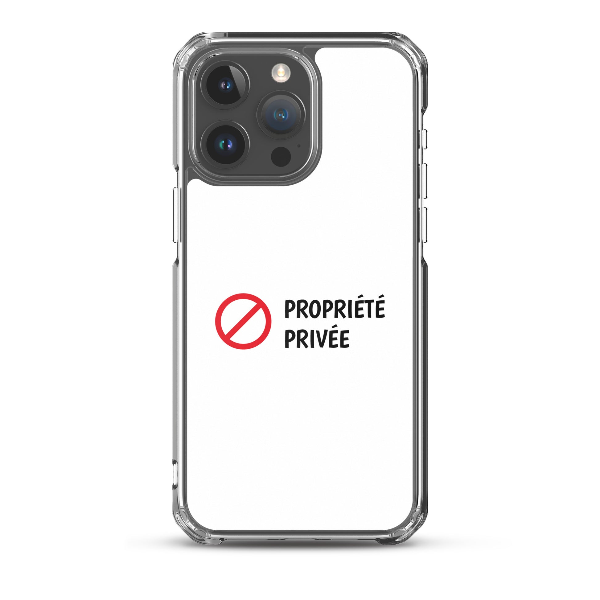 Coque iPhone Propriété privée - Sedurro