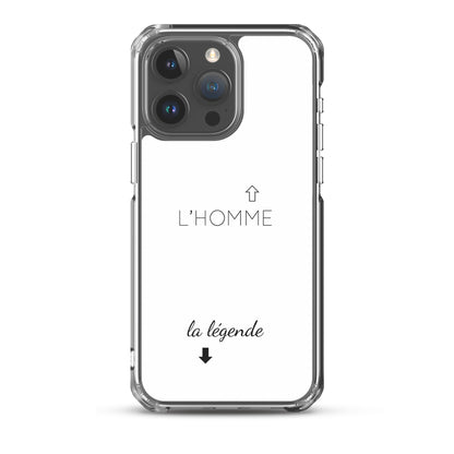 Coque iPhone L'homme et la légende - Sedurro