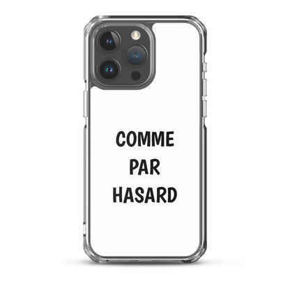 Coque iPhone Comme par hasard - Sedurro