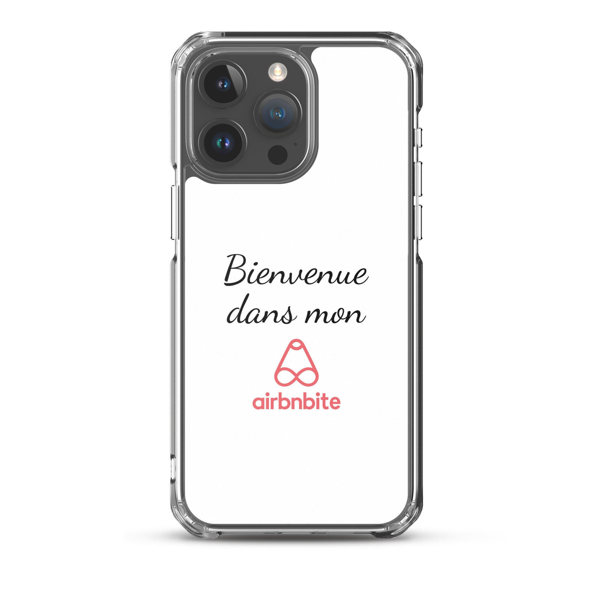 Coque iPhone Bienvenue dans mon airbnbite - Sedurro