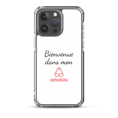 Coque iPhone Bienvenue dans mon airbnbite - Sedurro