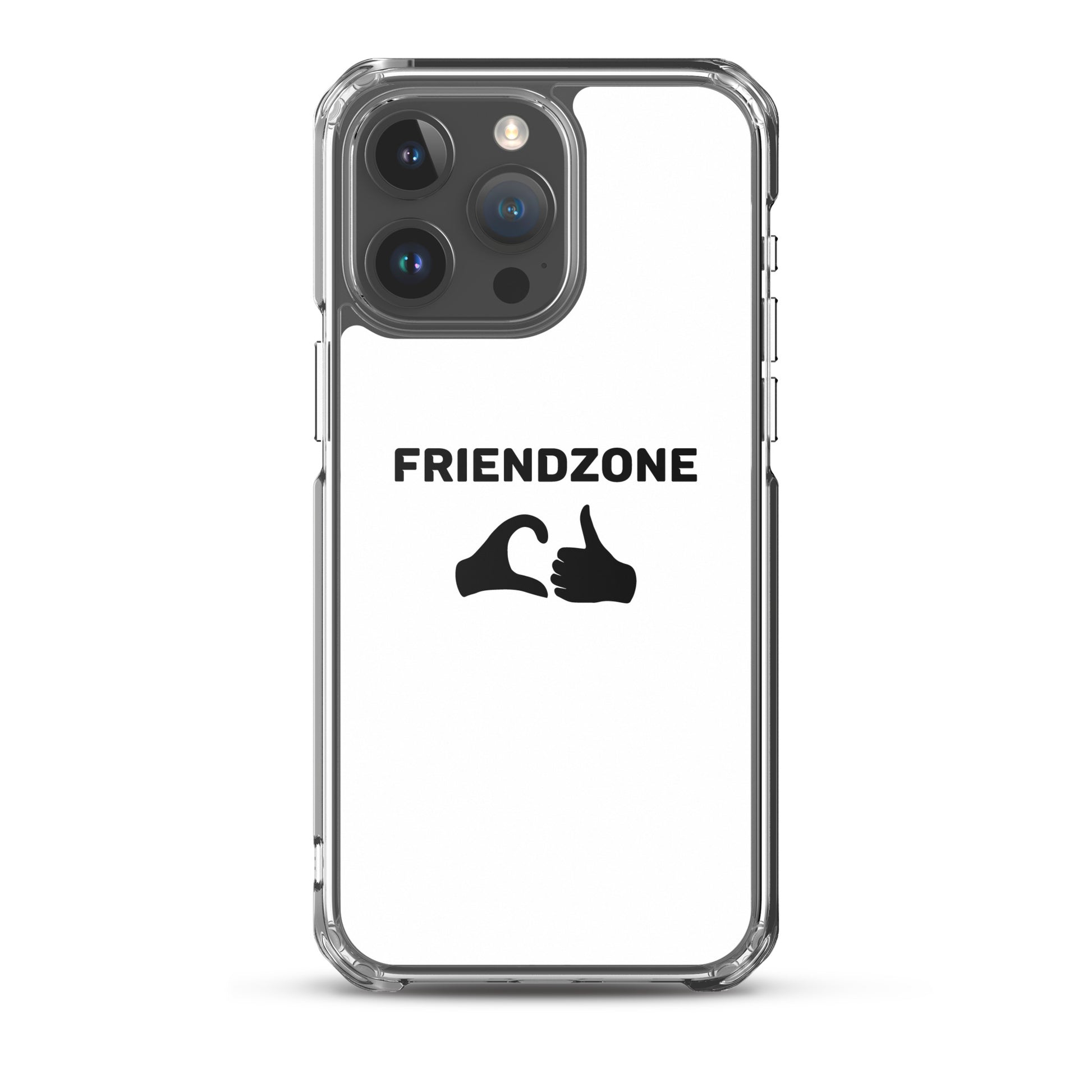 Coque iPhone Friendzone cœur pouce - Sedurro