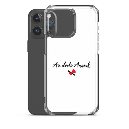 Coque iPhone Au dodo Annick - Sedurro